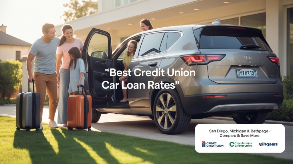 Best Credit Union Car Loan Rates in San Diego, Michigan & Bethpage – Compare & Save More