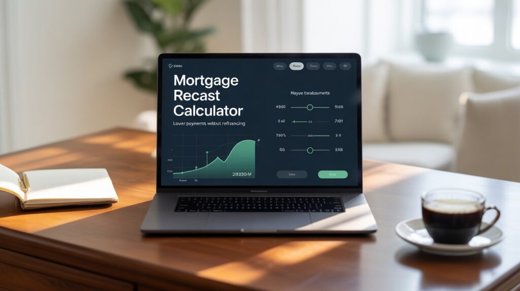 Mortgage Recast Calculator