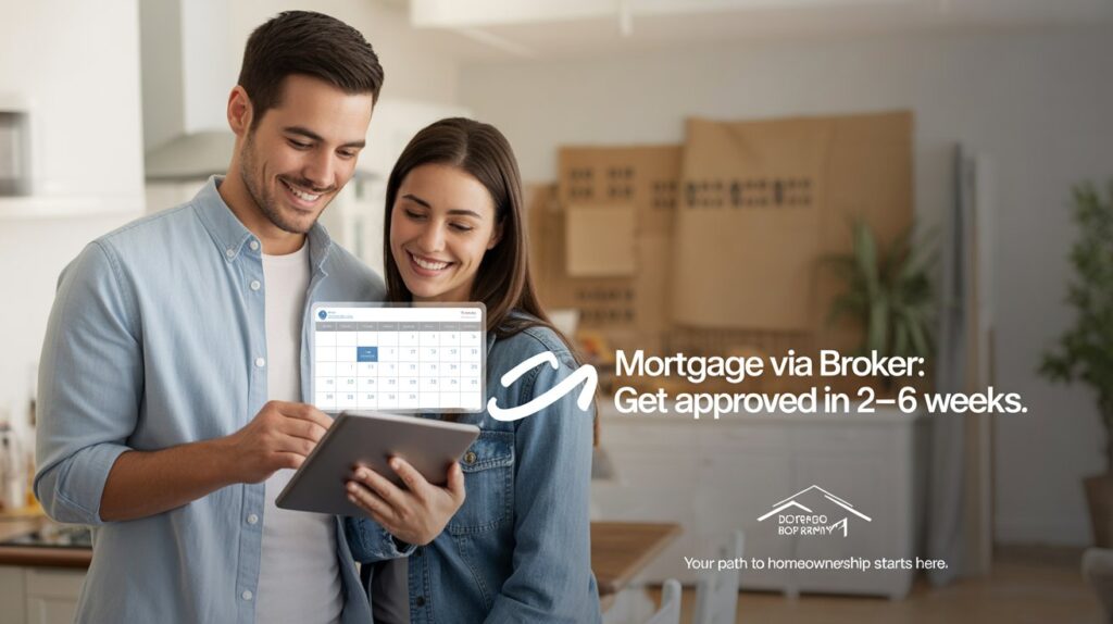 Mortgage via Broker